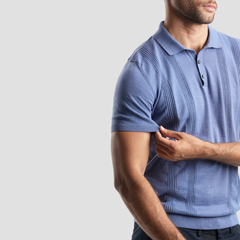 Dark Blue Polo - MPO135 S