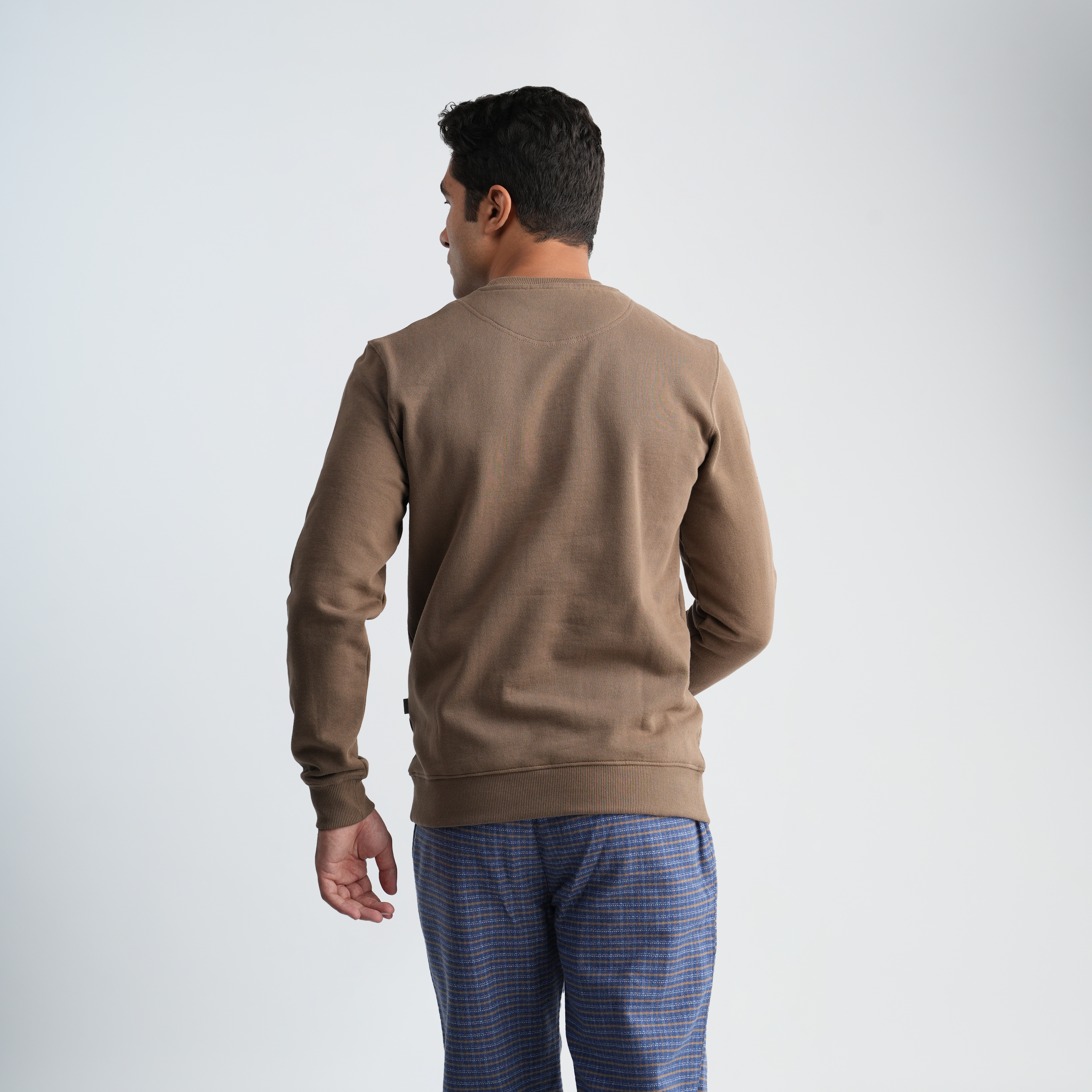 Men's Brown Pajama Set-MPJL177