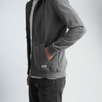 Men's Grey Hoodie-MSW-70