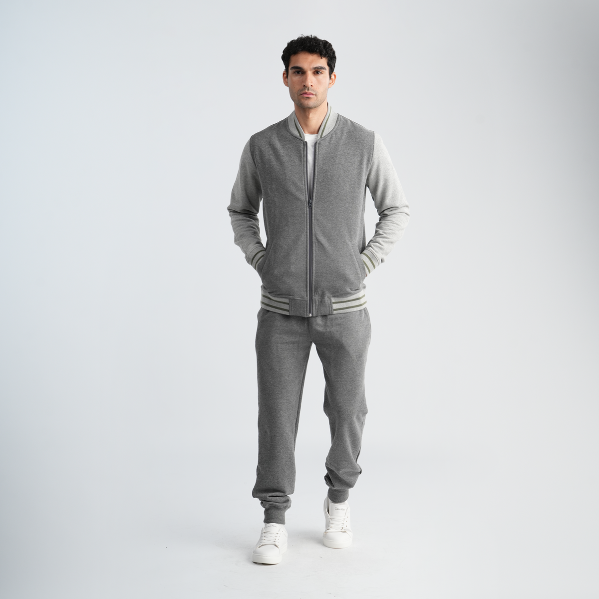 Men's Grey Set-MPJL181