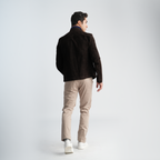 Men's Gabardine Beige Pants-MPT198
