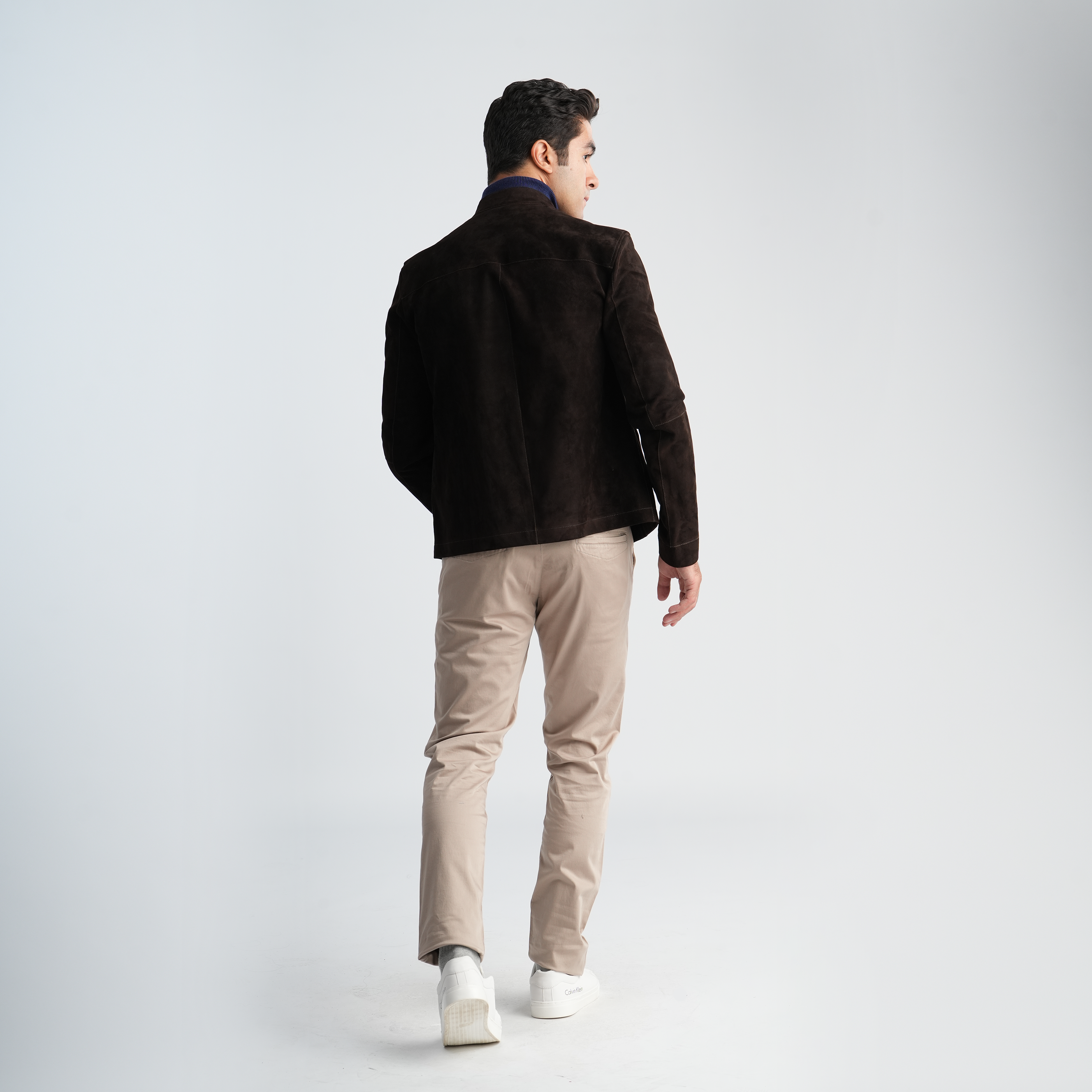 Men's Gabardine Beige Pants-MPT198