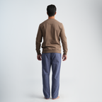 Men's Brown Pajama Set-MPJL177