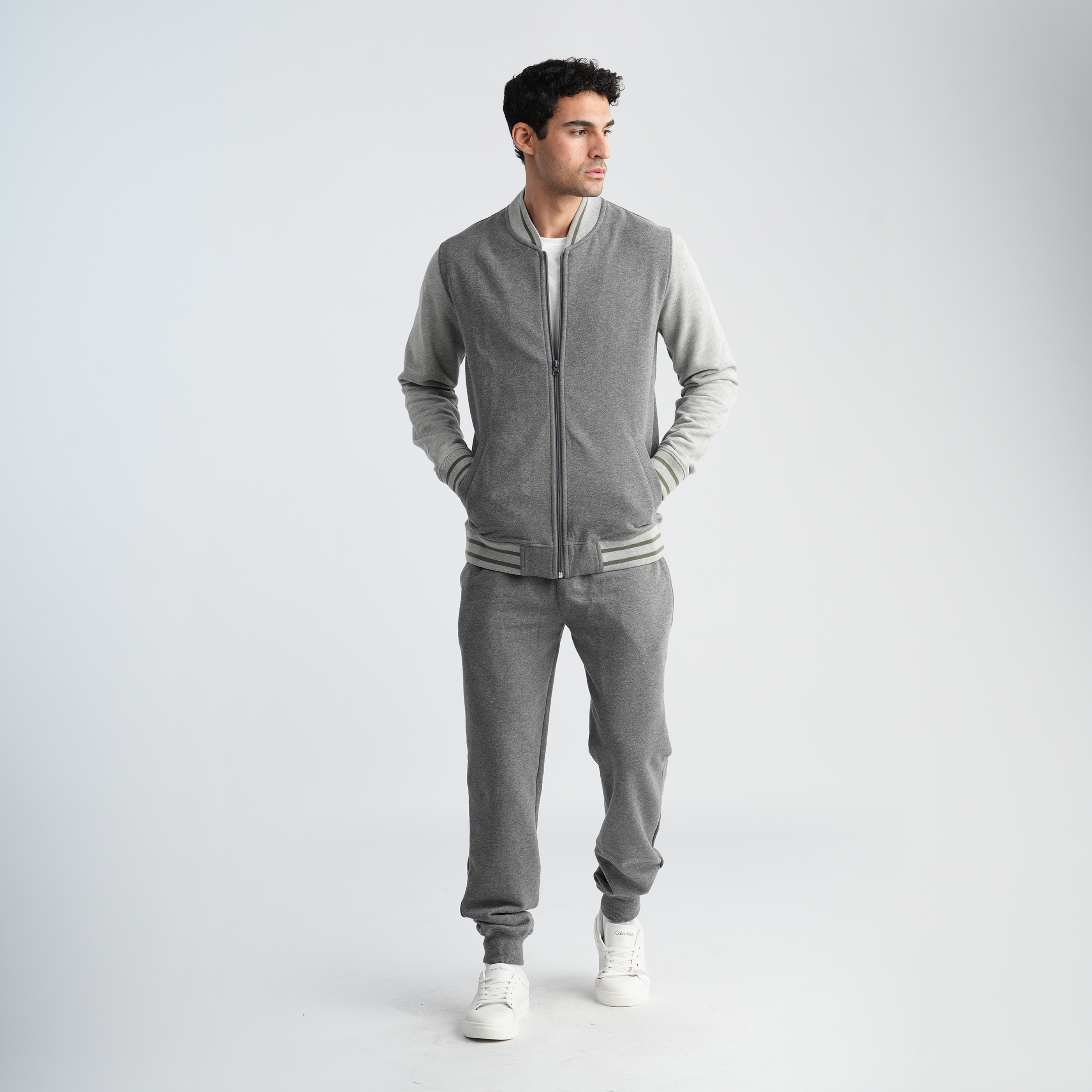 Men's Grey Set-MPJL181