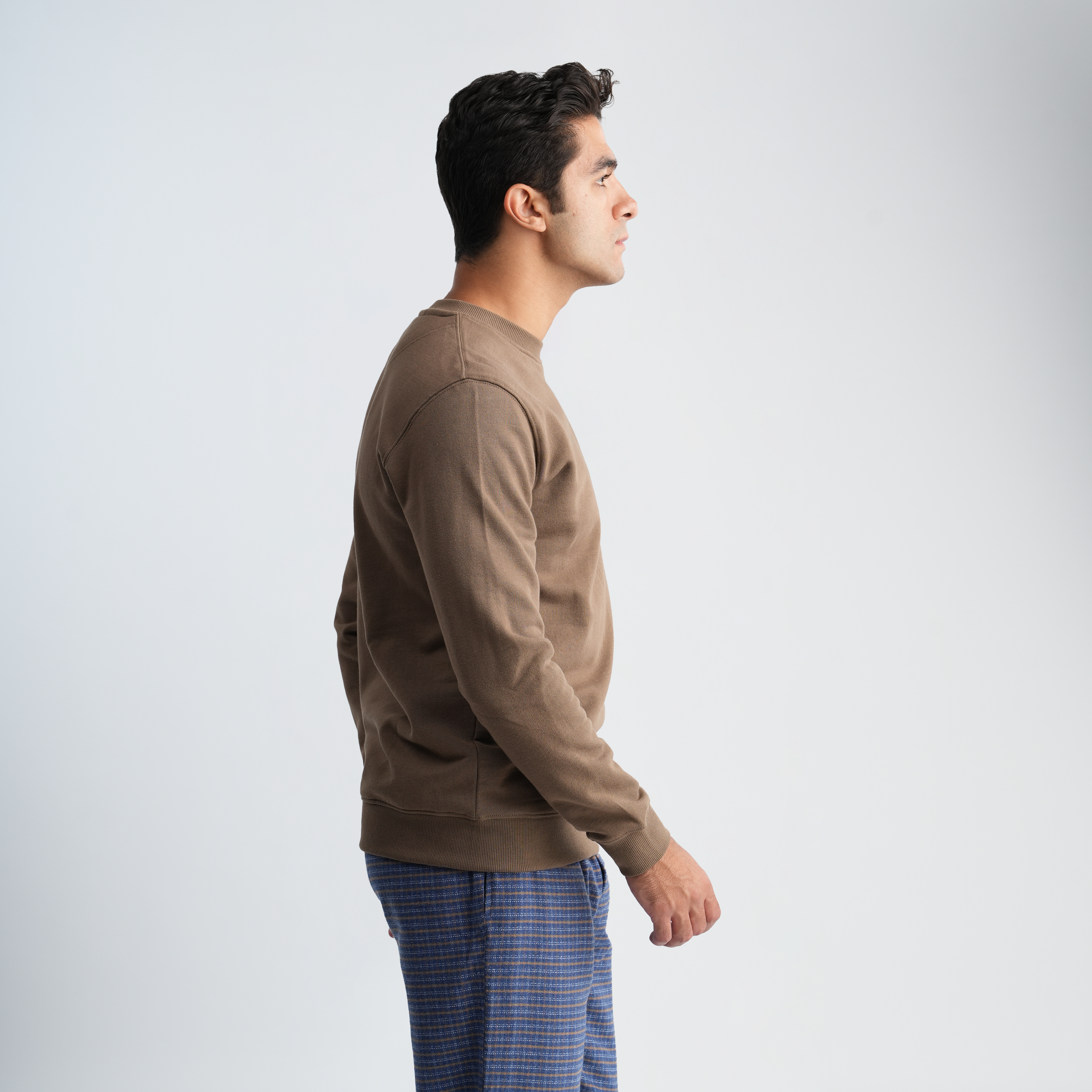 Men's Brown Pajama Set-MPJL177