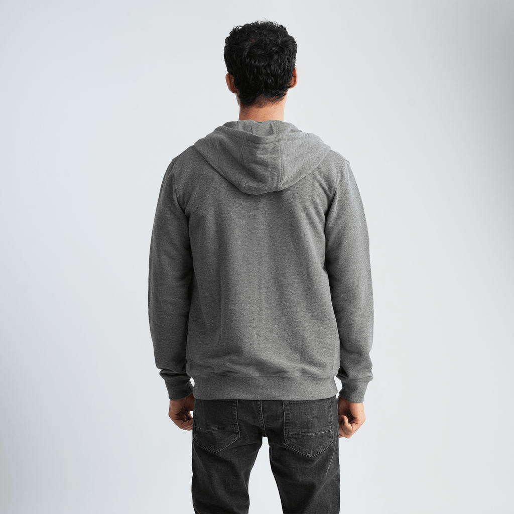 Men's Grey Hoodie-MSW-70