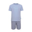Boys Round neck short sleeve solid top w/ Circel design print short Pyjamas(bpj-48) - nagahomme