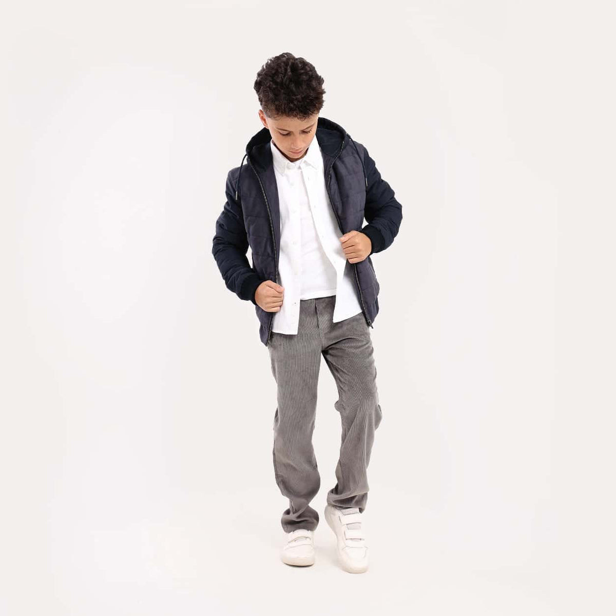 Boys Jacket with Hoodie - BJK-14W - nagahomme