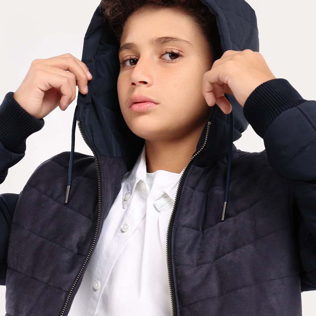 Boys Jacket with Hoodie - BJK-14W - nagahomme