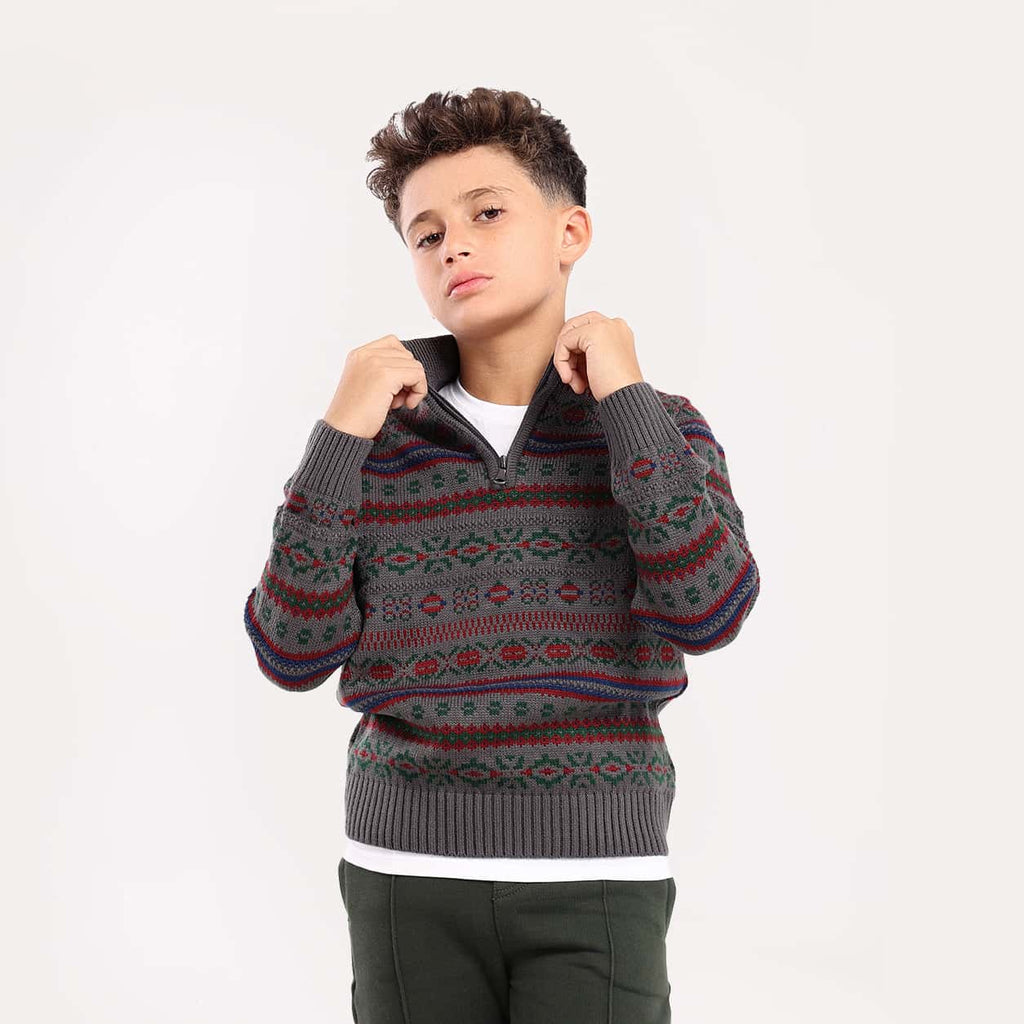 Boys Pullover - 
BPL-59W - nagahomme