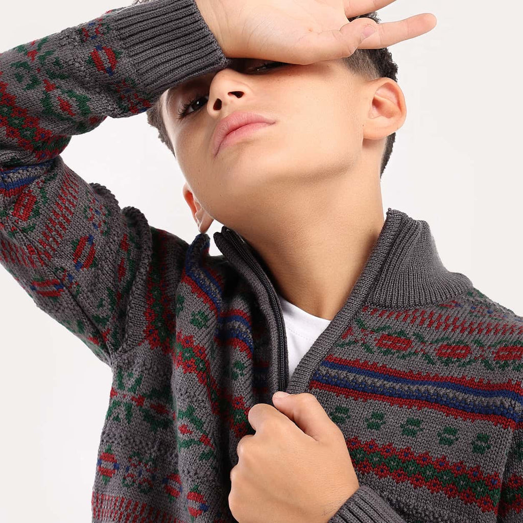 Boys Pullover - 
BPL-59W - nagahomme