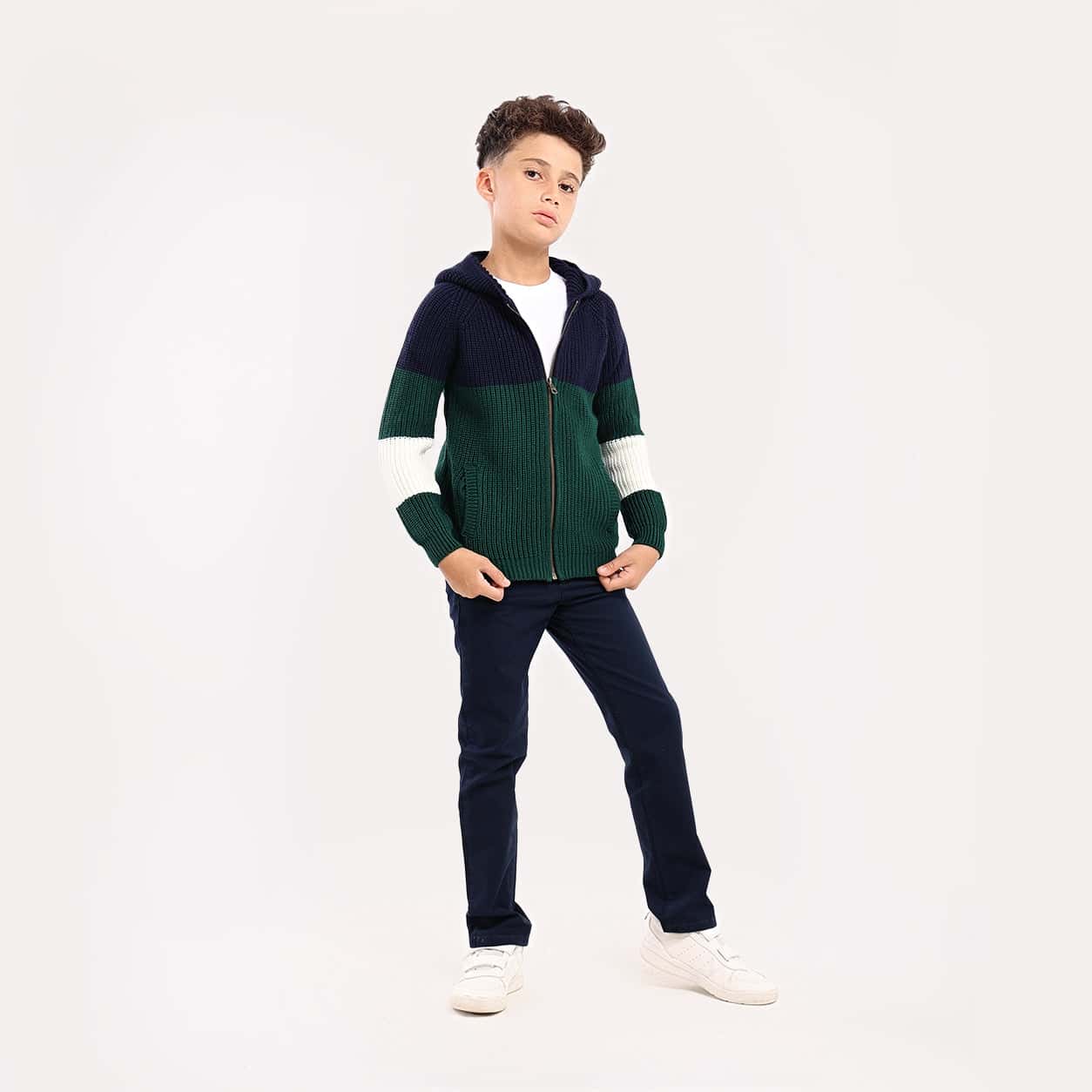 Boys Pullover - 
BPL-63W - nagahomme Main image