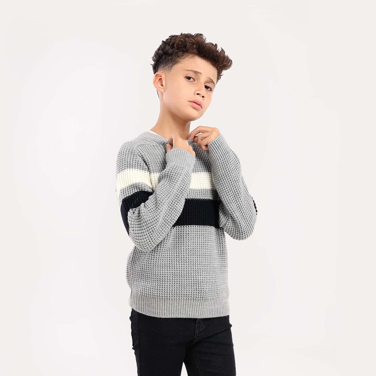 Boys Pullover - 
BPL-70W - nagahomme Main image