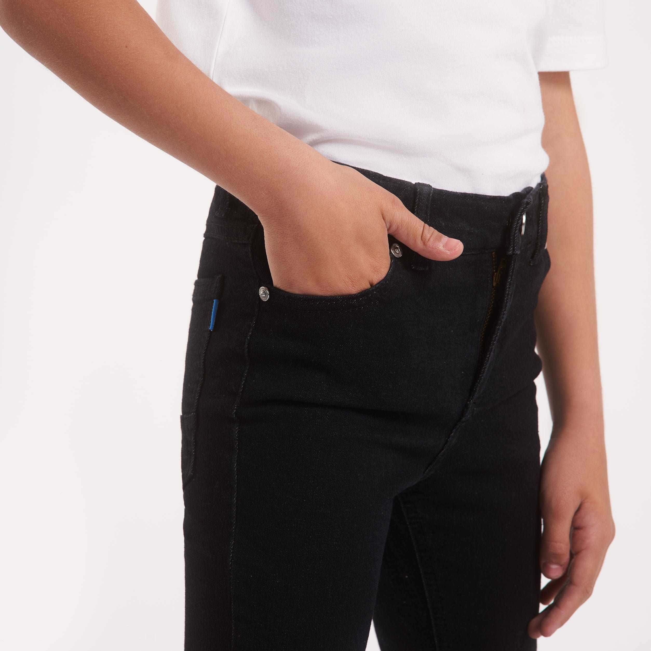 بنطلون جينز بخمسة جيوب للأولاد(03) Secondary image