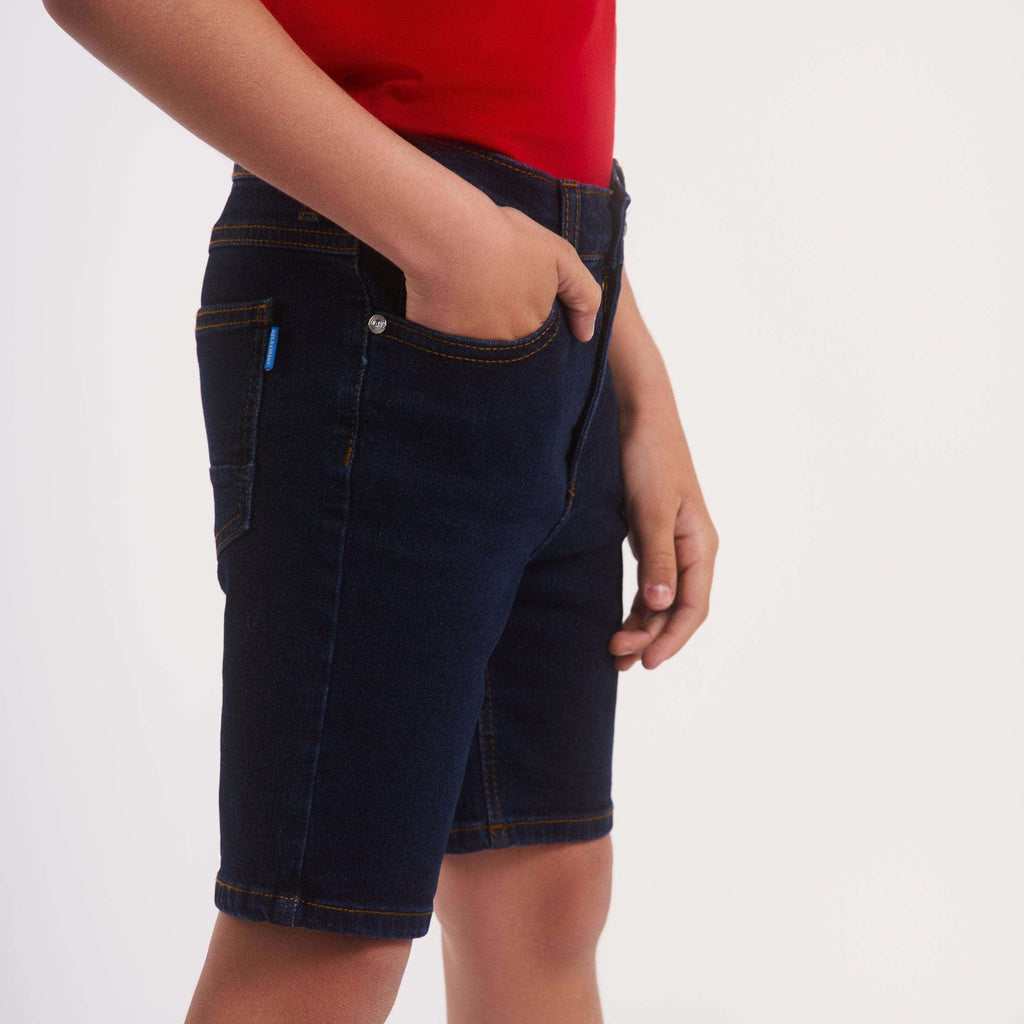 Boys five pocket denim shorts