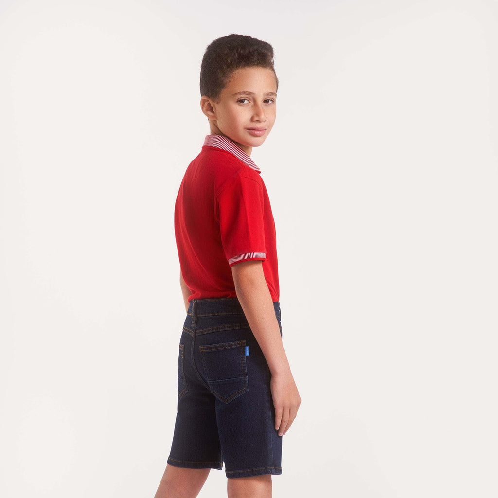 Boys five pocket denim shorts