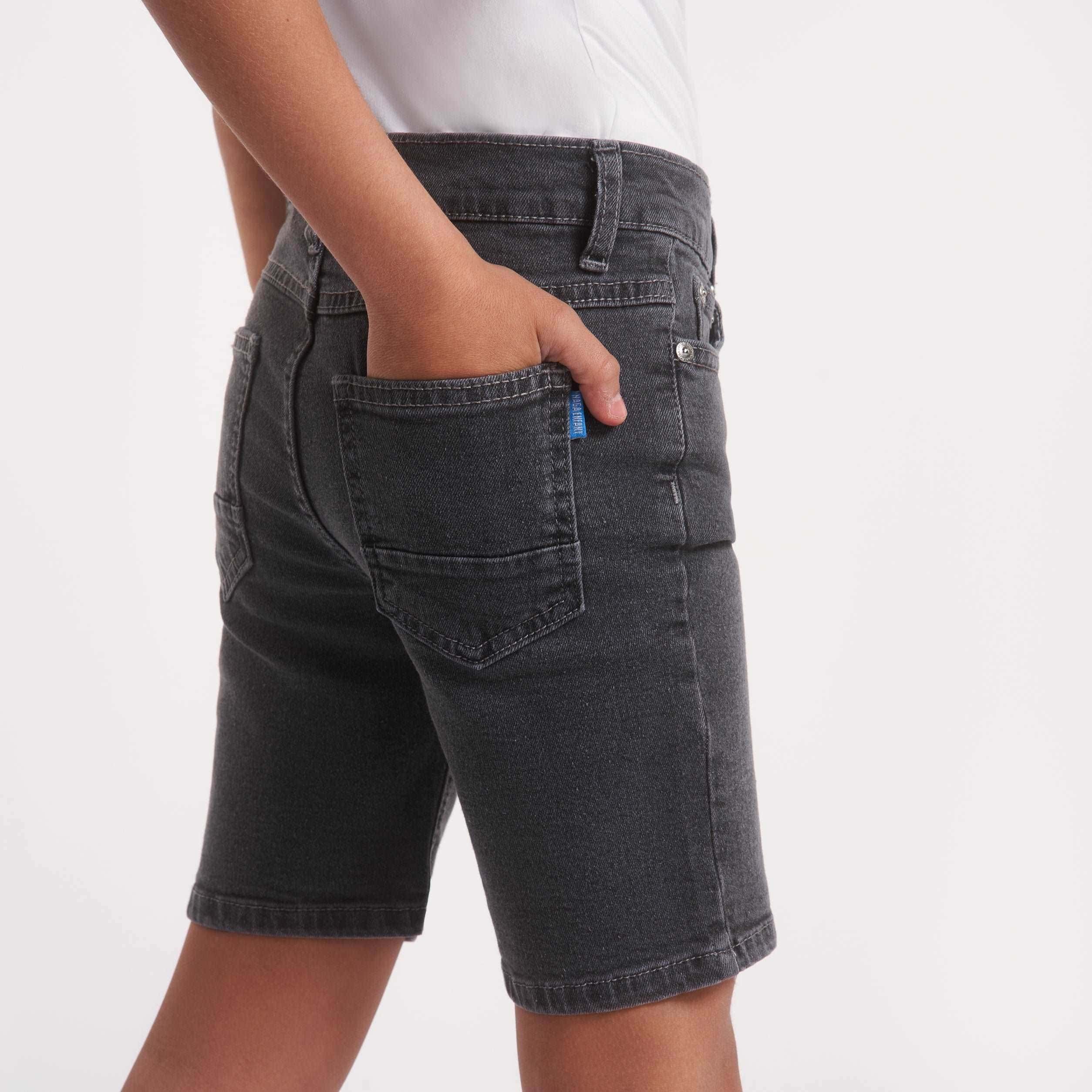 Boys five pocket denim shorts