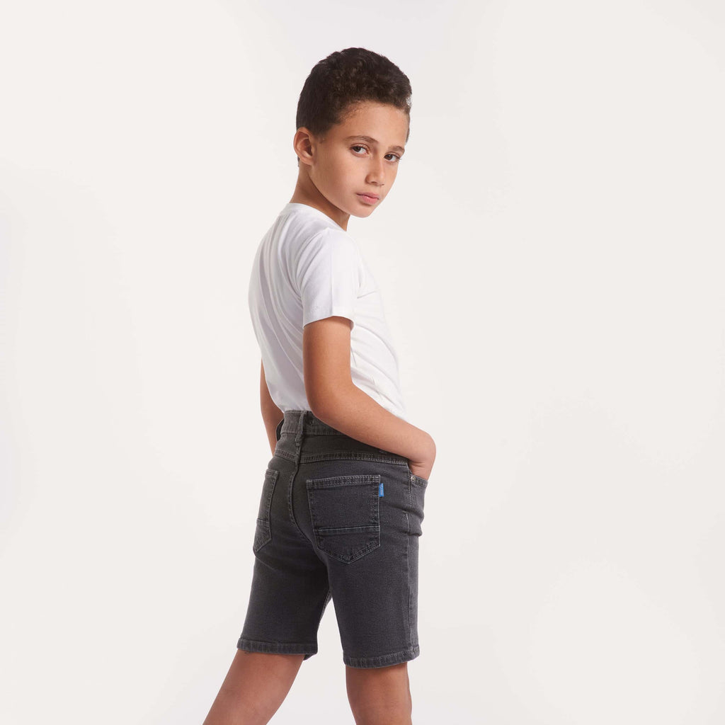 Boys five pocket denim shorts(05) - nagahomme