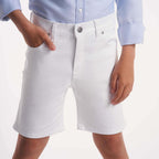 Boys five pocket denim shorts