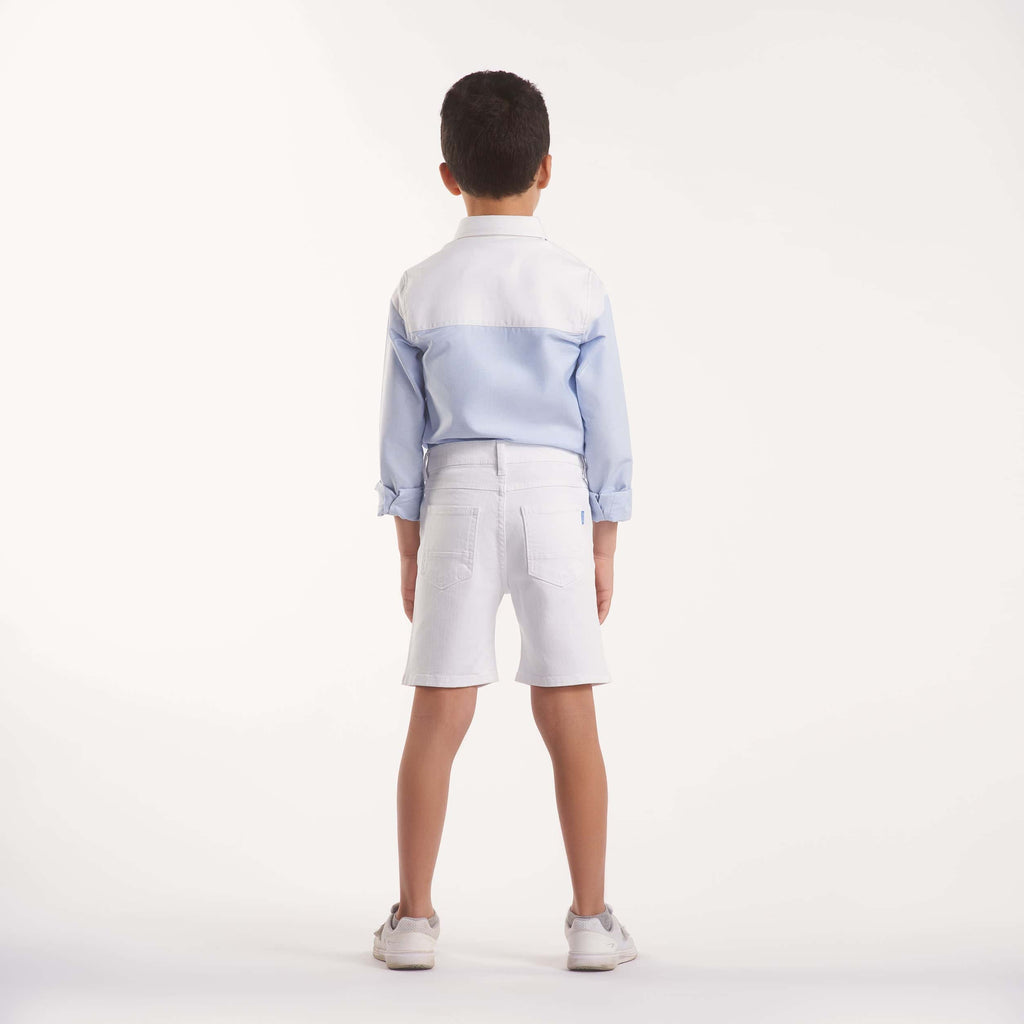 Boys five pocket denim shorts(05) - nagahomme