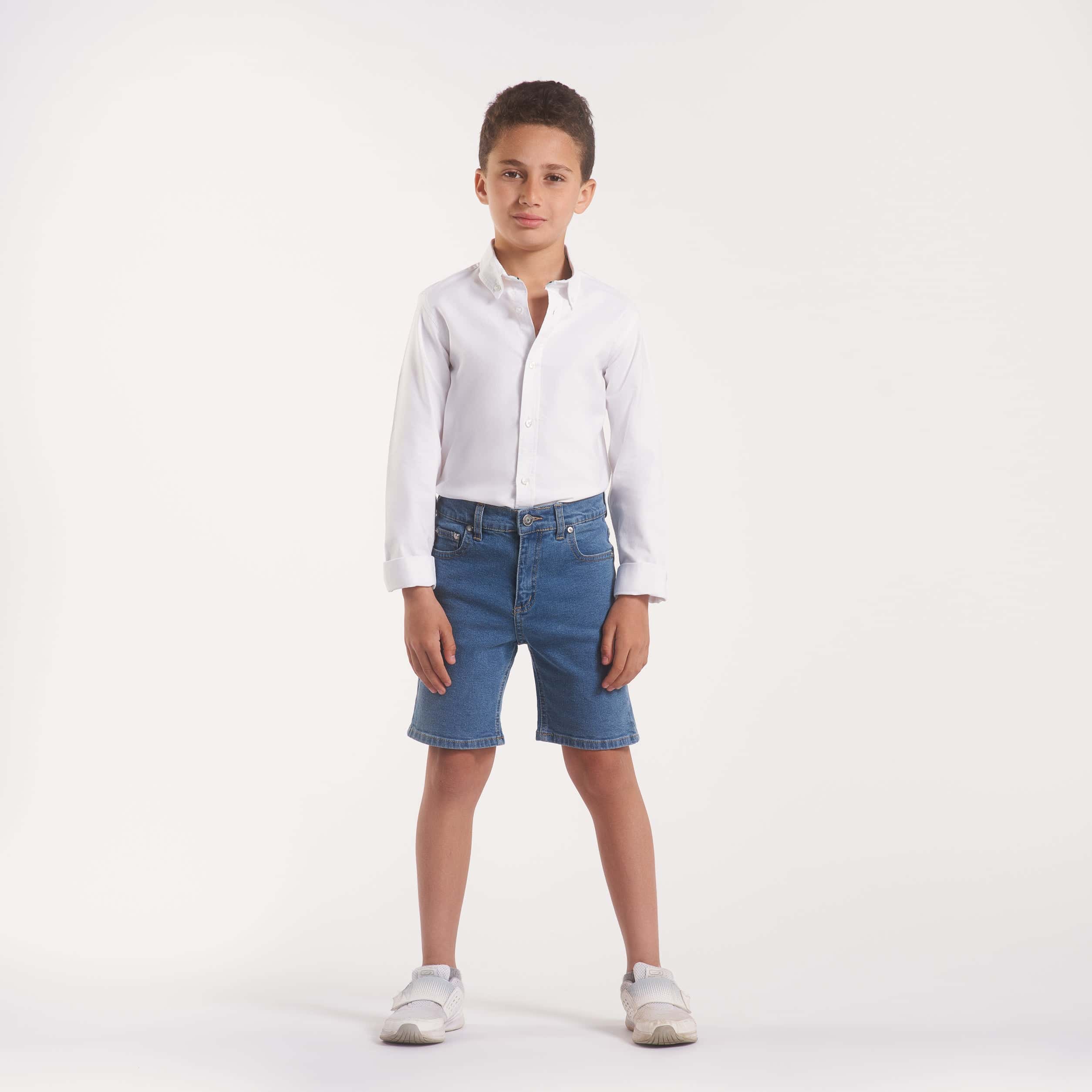 Boys five pocket denim shorts(05) - nagahomme