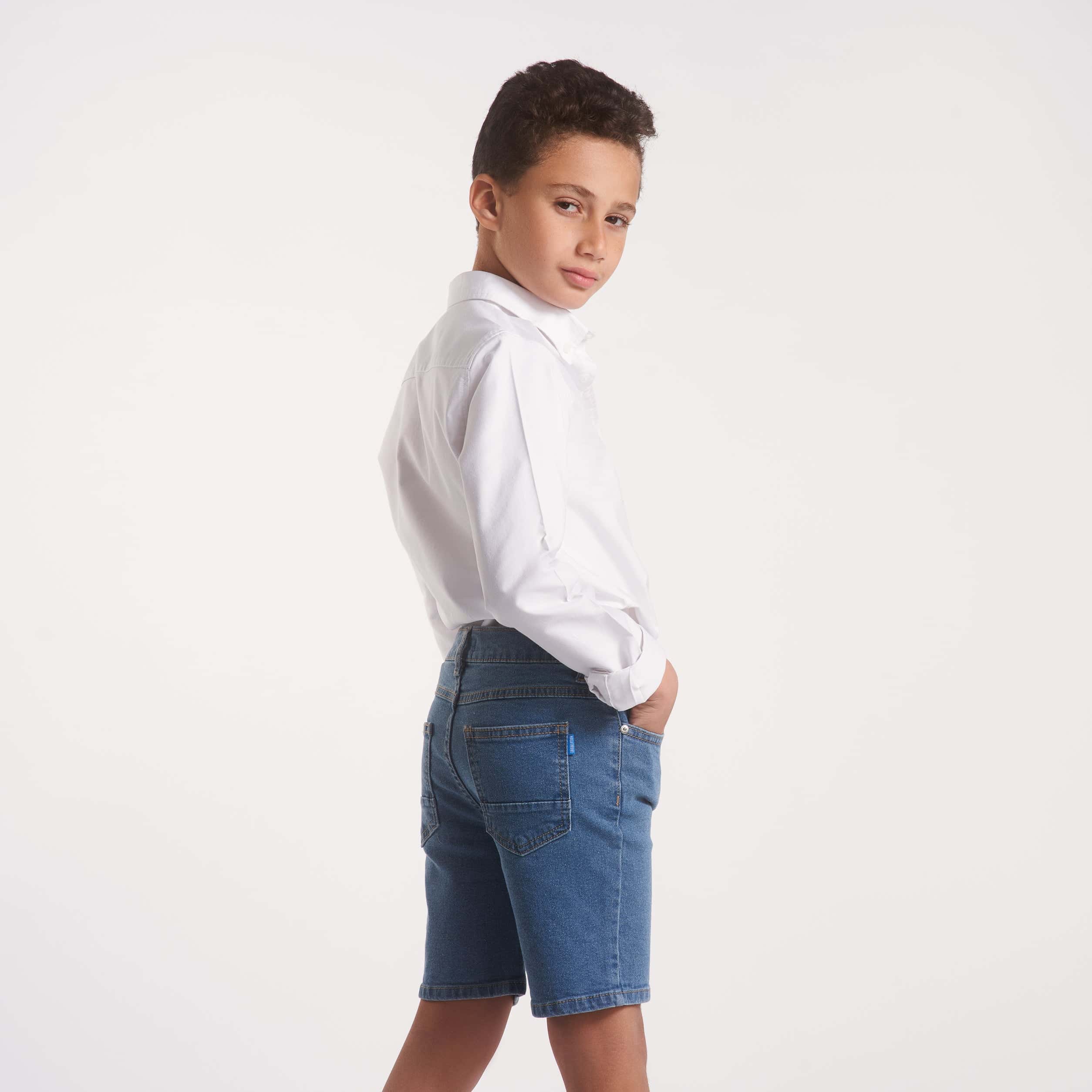 Boys five pocket denim shorts(05) - nagahomme