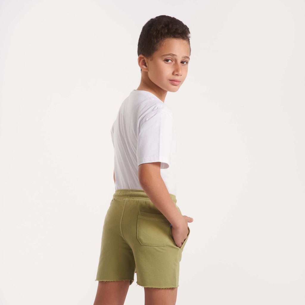 Boys Knitted short w/ into the sun print(32) - nagahomme