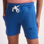Boys Knitted short w/ into the sun print(32) - nagahomme