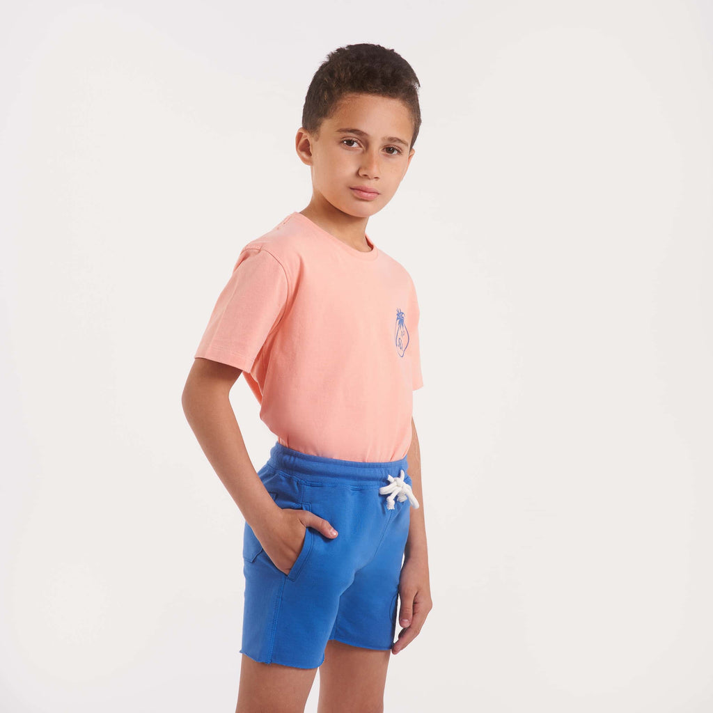 Boys Knitted short w/ into the sun print(32) - nagahomme