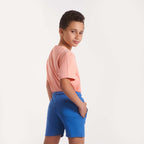 Boys Knitted short w/ into the sun print(32) - nagahomme