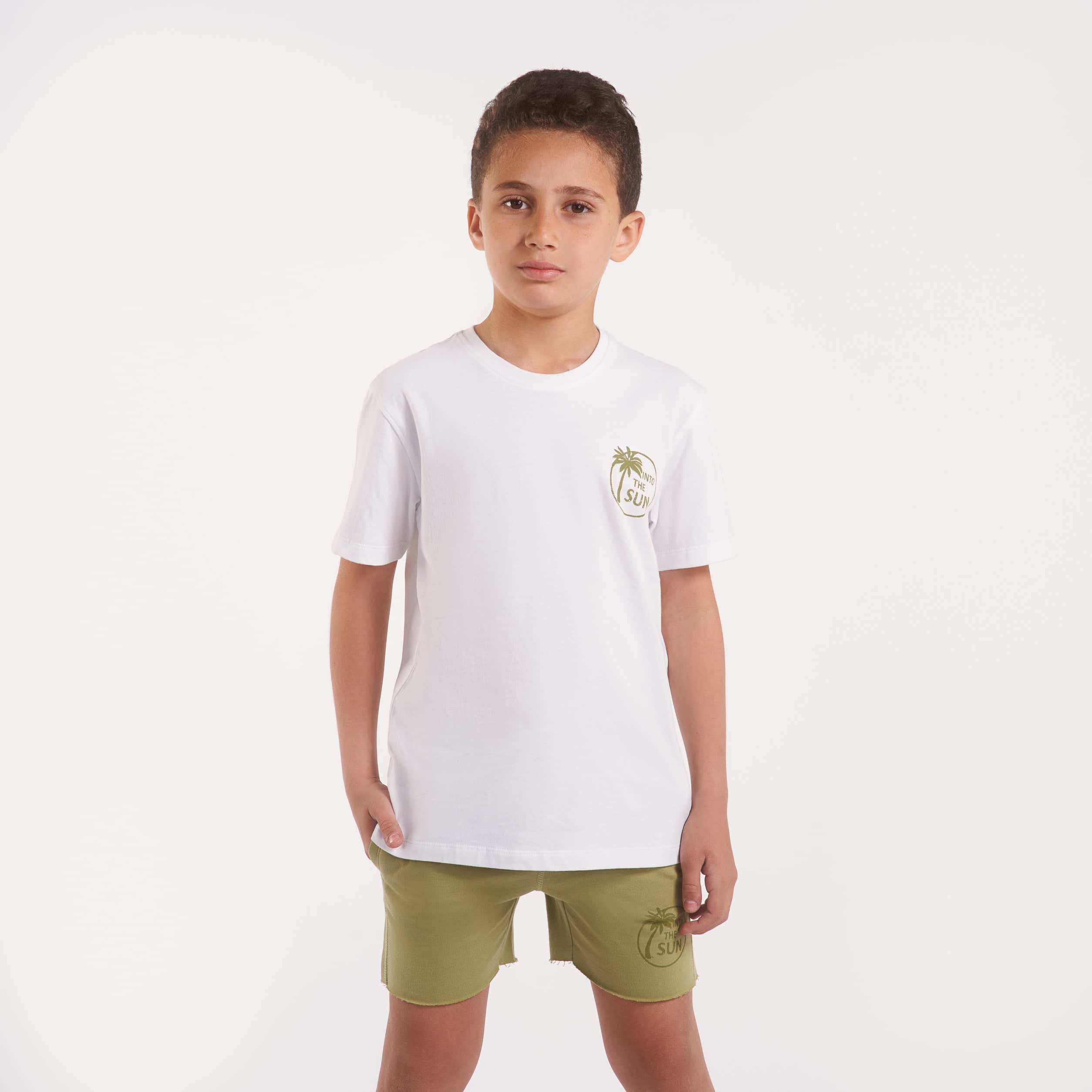 Boys T-SHIRT WITH INTO THE SUN PRINT(38) - nagahomme Main image