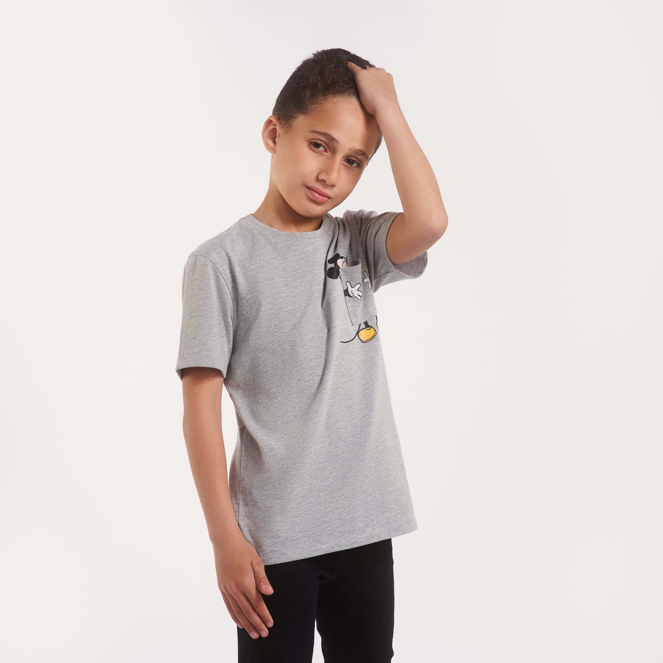 Boys T-shirt w/printed pocket(39) - nagahomme