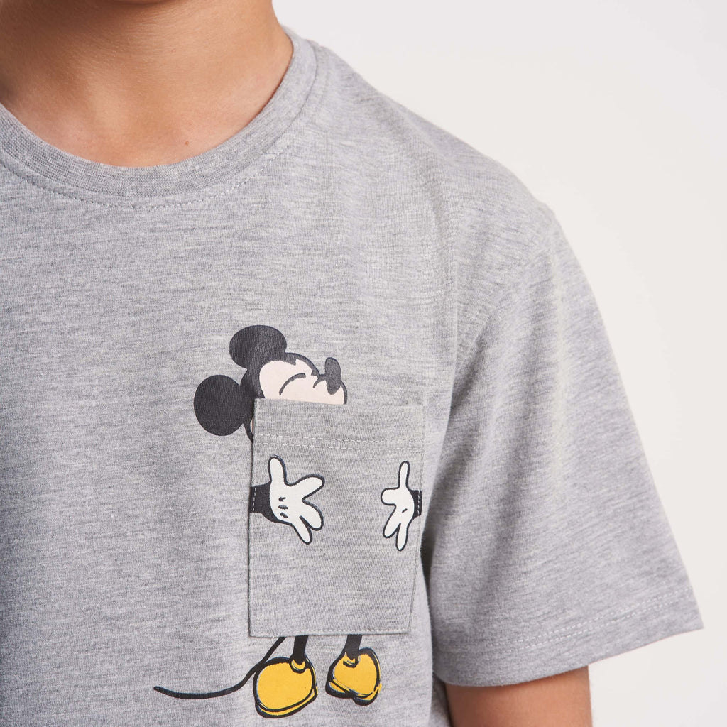 Boys T-shirt w/printed pocket(39) - nagahomme