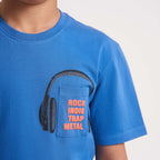 Boys T-shirt w/printed pocket(39) - nagahomme