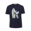 Boys T-shirt w/Snoopy by a surfing board chest Print-bts-43 - nagahomme