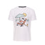 Boys T-shirt w/Snoopy by a surfing board chest Print-bts-45 - nagahomme