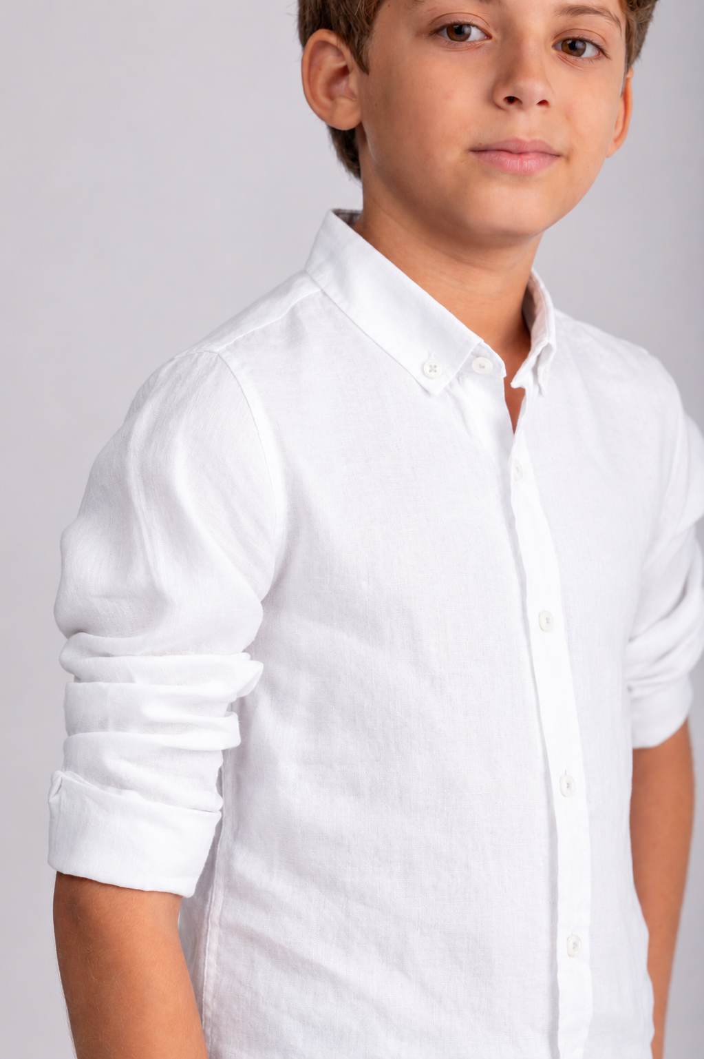 Boys Linen Shirt