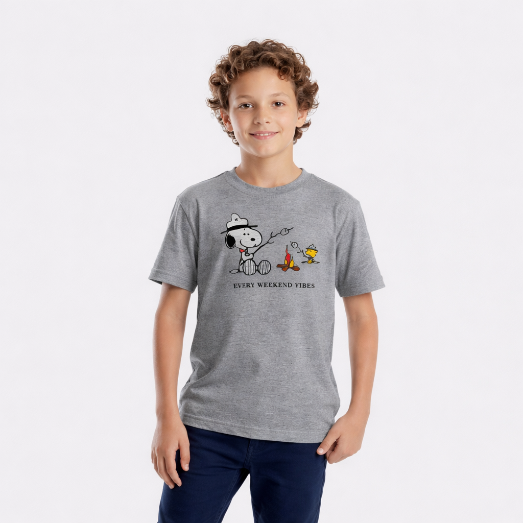 White PrintedT-shirt-BTS-48S