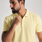 White Plain Short Sleeves Polo(103)