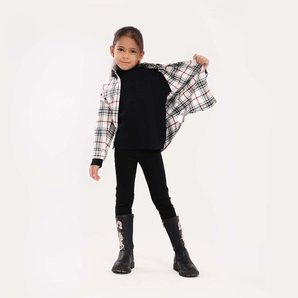 Girls Blouse - GBL-42w - nagahomme