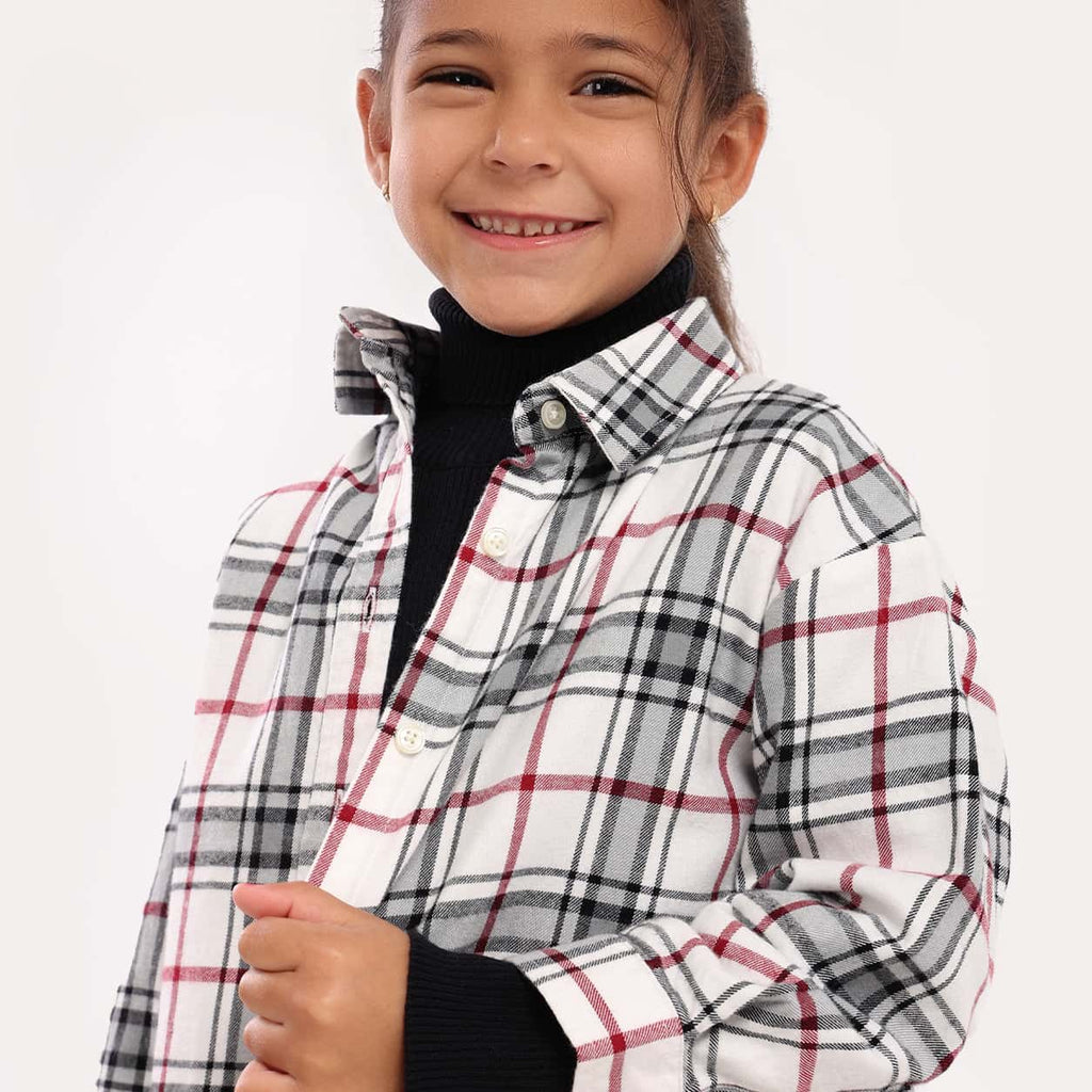 Girls Blouse - GBL-42w - nagahomme