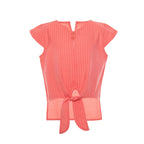 Girls V Neck Blouse - GBL-52S - nagahomme