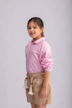 Girls Long Sleeve Casual Blouse