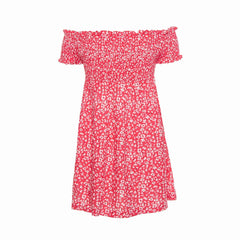 Girls Off Shoulder Dress - GDR-41S