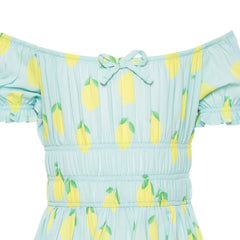 Girls Off Shoulder Dress - 
GDR-42S