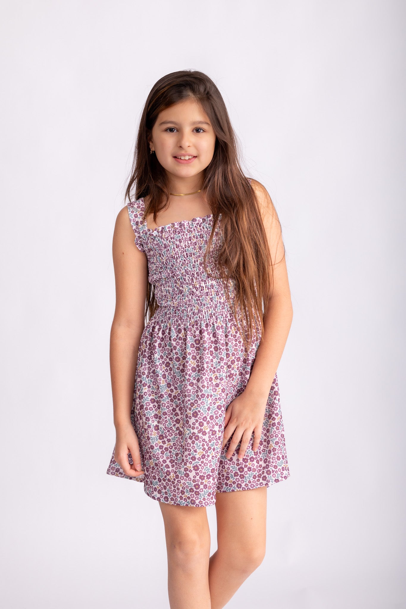 Girls Printed Dress