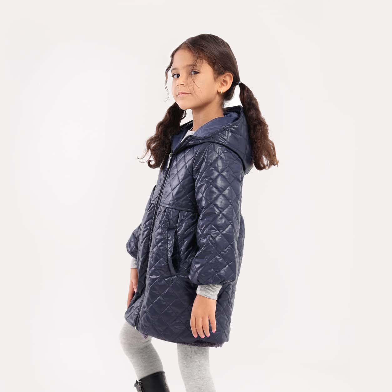 Girls Hooded Parka - GPK-06w - nagahomme