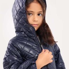 Girls Hooded Parka - GPK-06w