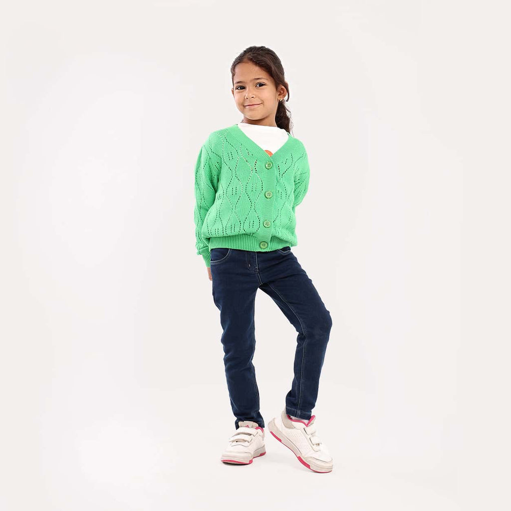 Girls Pullover - 
GPL-25w - nagahomme