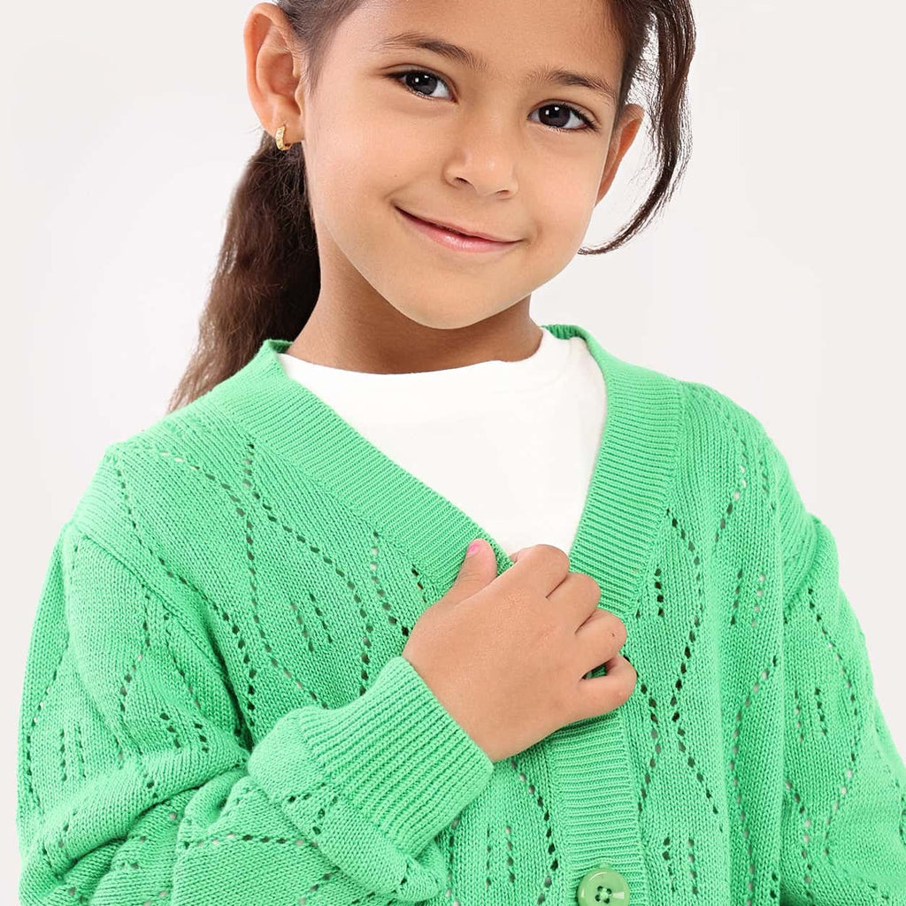 Girls Pullover - 
GPL-25w - nagahomme